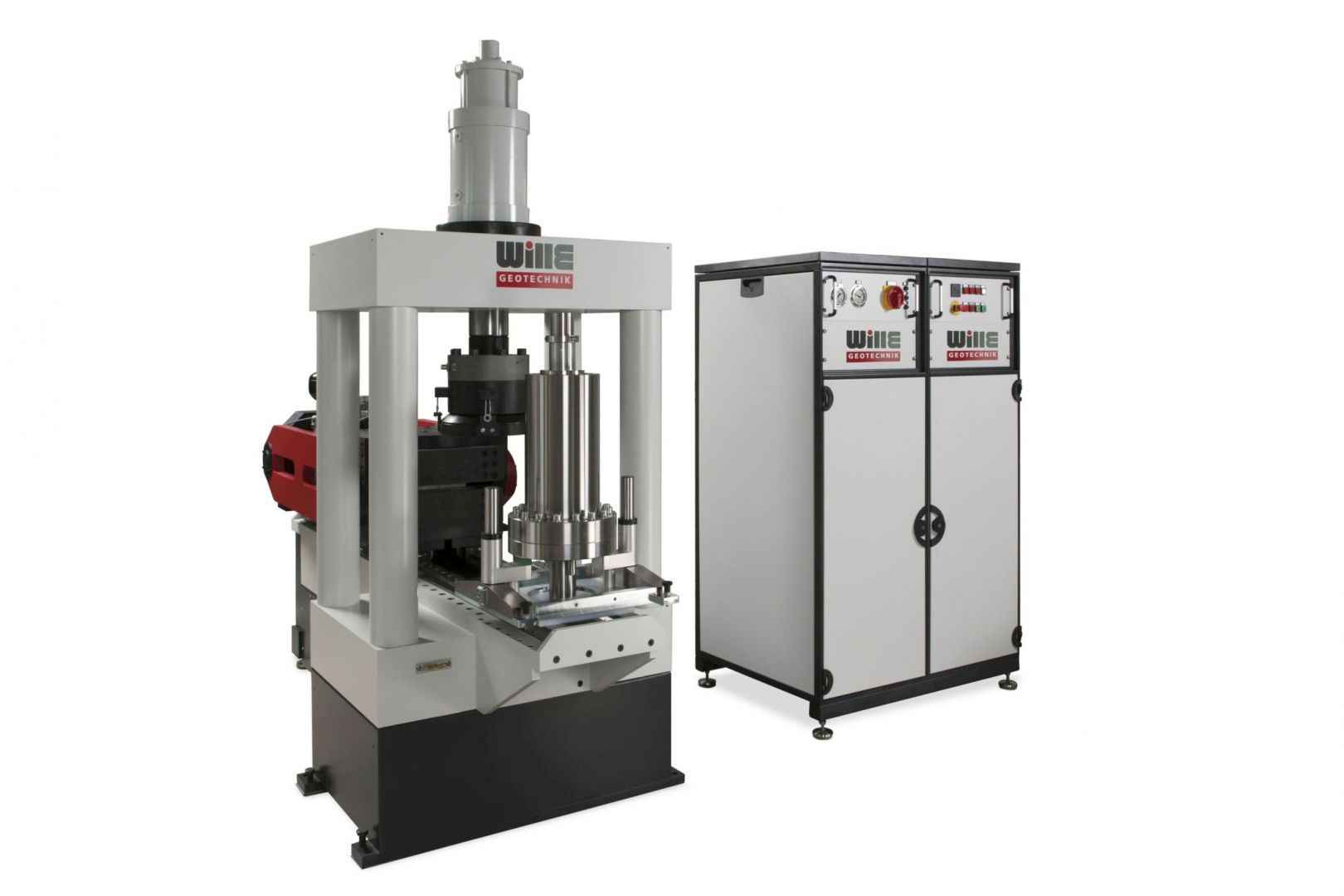 Combined Direct Shear / Triaxial Testing APS Wille Geotechnik